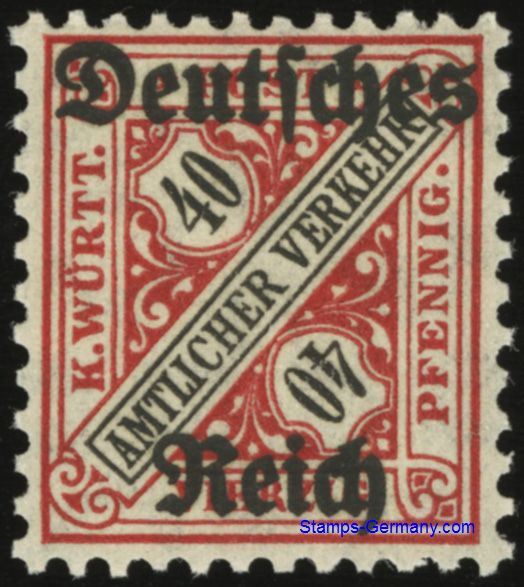 Briefmarke Michel Dienstmarke 62