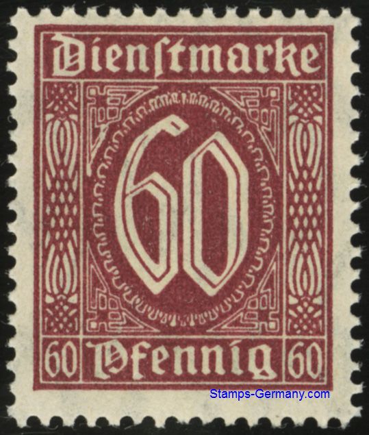 Briefmarke Michel Dienstmarke 66