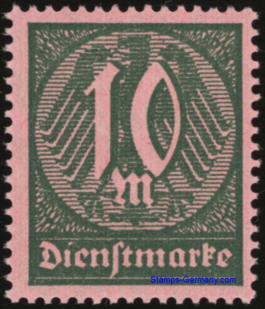 Briefmarke Michel Dienstmarke 68