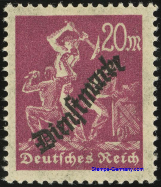 Briefmarke Michel Dienstmarke 75