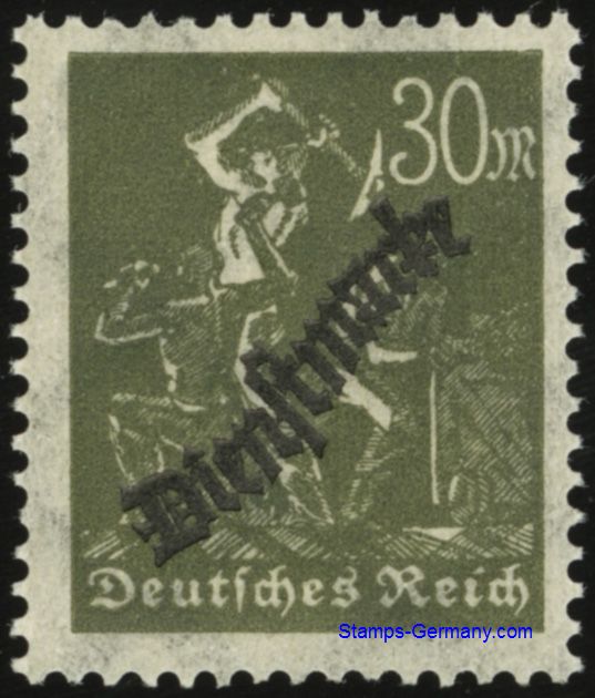 Briefmarke Michel Dienstmarke 76