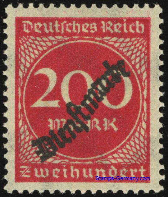 Briefmarke Michel Dienstmarke 78