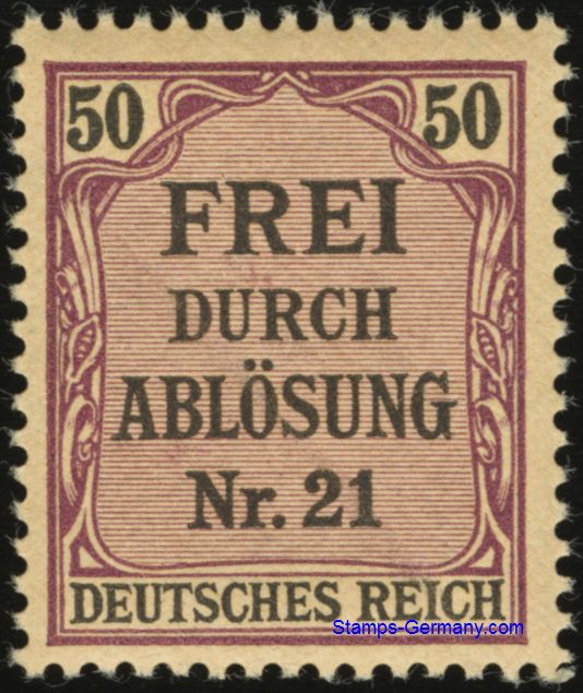 Germany Stamp Yvert Official 8