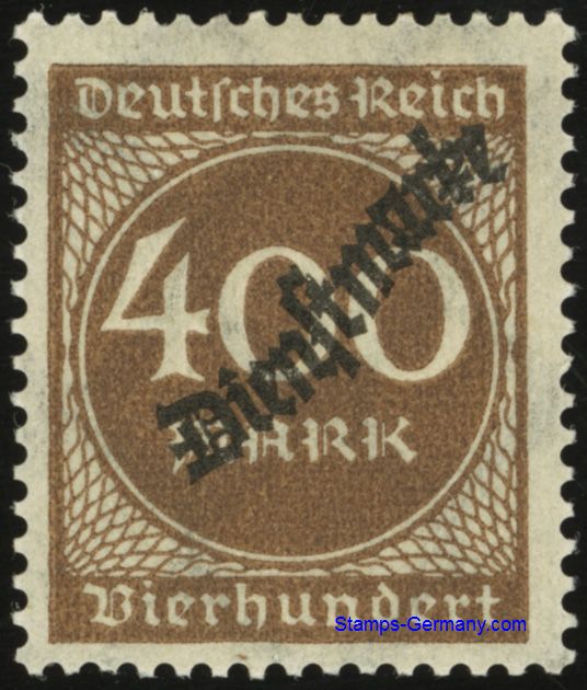 Briefmarke Michel Dienstmarke 80