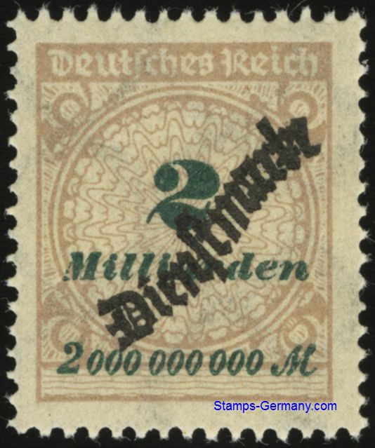 Briefmarke Michel Dienstmarke 84