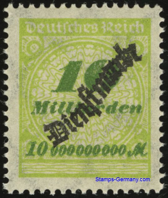 Briefmarke Michel Dienstmarke 86