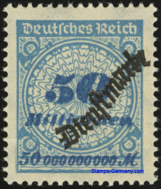 Briefmarke Michel Dienstmarke 88