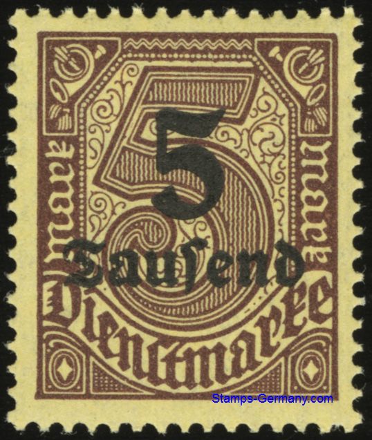 Briefmarke Michel Dienstmarke 89