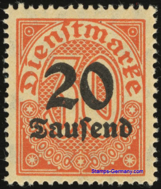 Briefmarke Michel Dienstmarke 90
