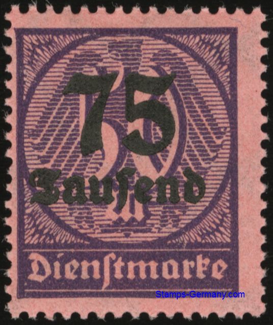 Briefmarke Michel Dienstmarke 91