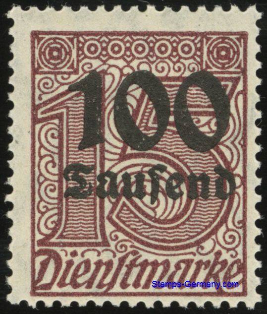 Briefmarke Michel Dienstmarke 92