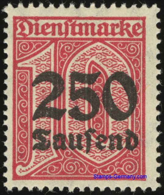 Briefmarke Michel Dienstmarke 93