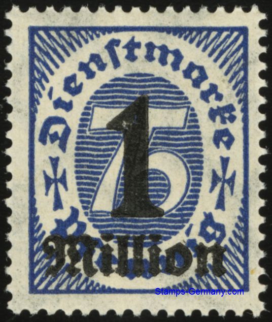 Briefmarke Michel Dienstmarke 96