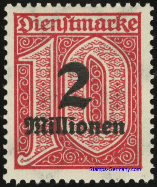 Briefmarke Michel Dienstmarken 97