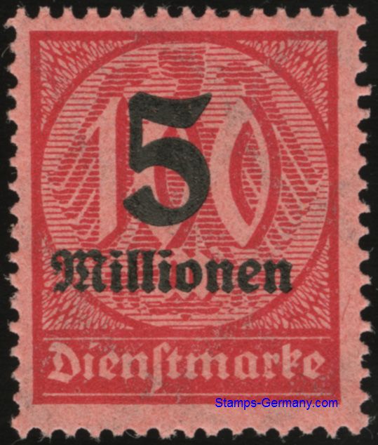 Briefmarke Michel Dienstmarken 98
