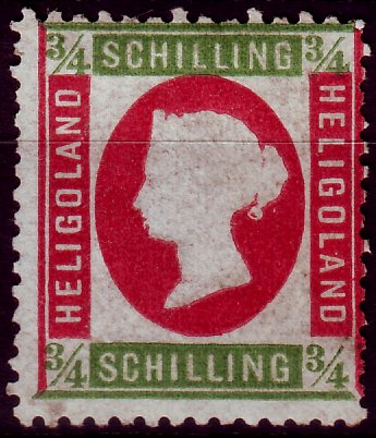 Briefmarke Altdeutschland - Helgoland Michel 9 - zum Schließen ins Bild klicken